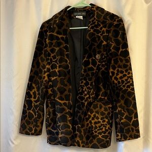 Studio Animal Print Women's Blazer